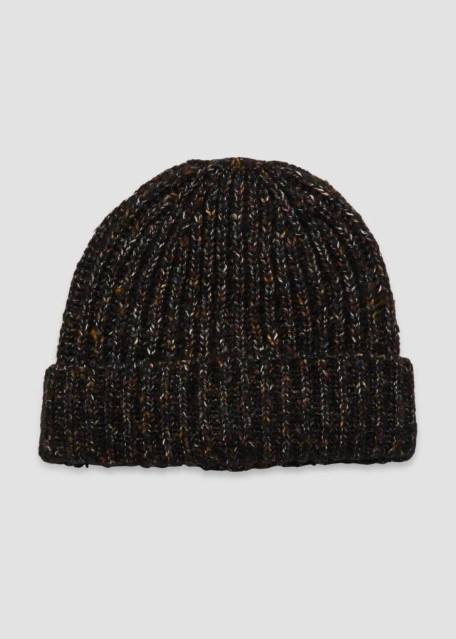 Weiche Beanie aus Multicolour-Melange