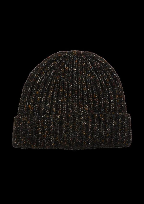 Weiche Beanie aus Multicolour-Melange