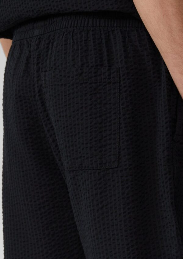 Webjogger aus Seersucker