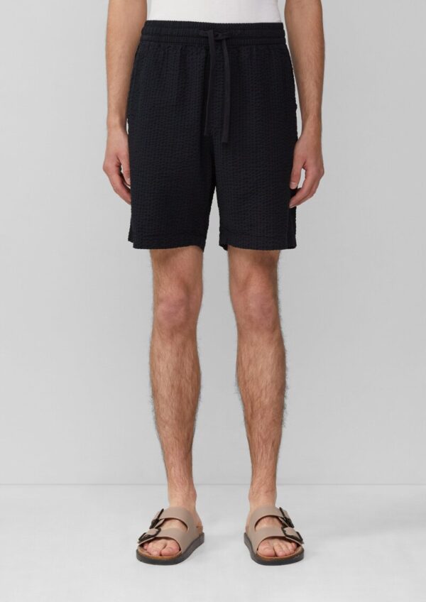 Webjogger aus Seersucker