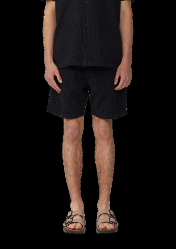 Webjogger aus Seersucker