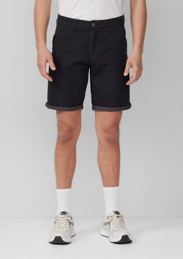 Shorts John / Regular Fit / Mid Rise / fixierter Turn-up