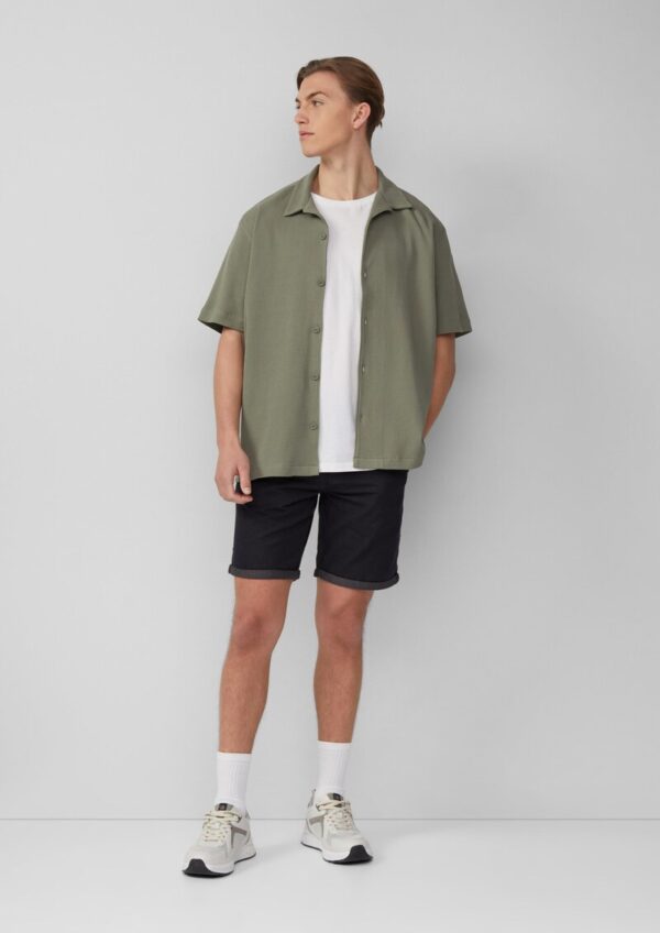 Shorts John / Regular Fit / Mid Rise / fixierter Turn-up