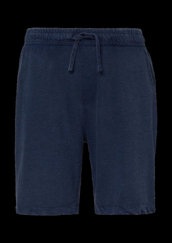 Gewaschene Shorts aus Strukturjersey