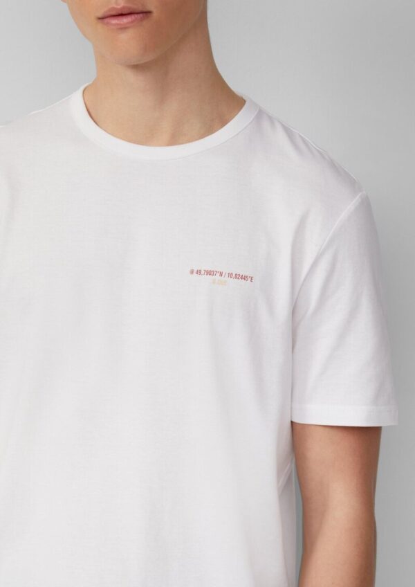 T-Shirt mit Front- und Rückenprint