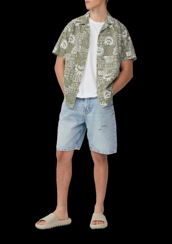 T-Shirt mit Front- und Rückenprint