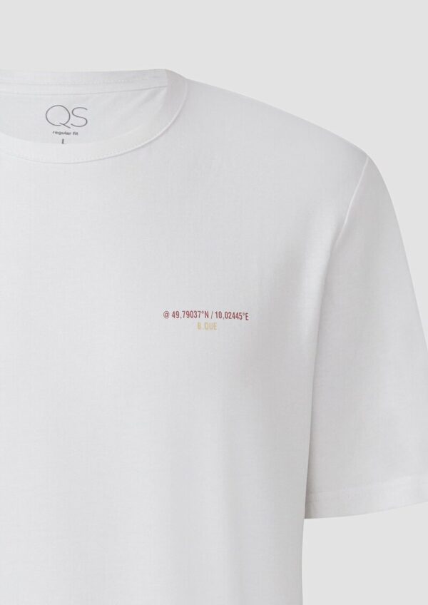 T-Shirt mit Front- und Rückenprint