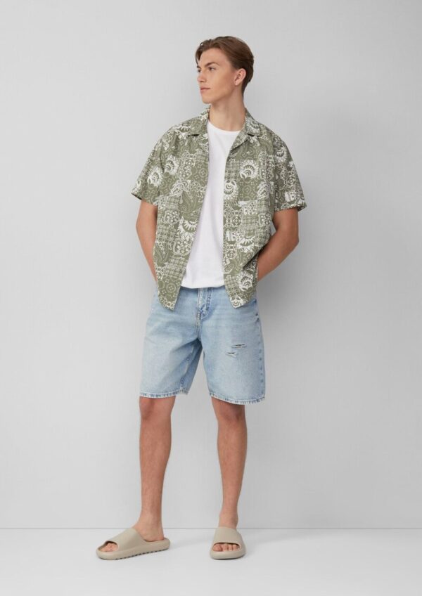 T-Shirt mit Front- und Rückenprint