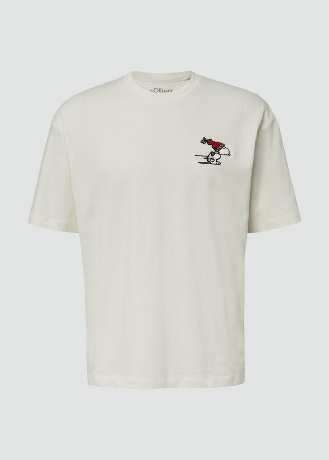 T-Shirt mit Peanuts®-Artwork im Relaxed Fit