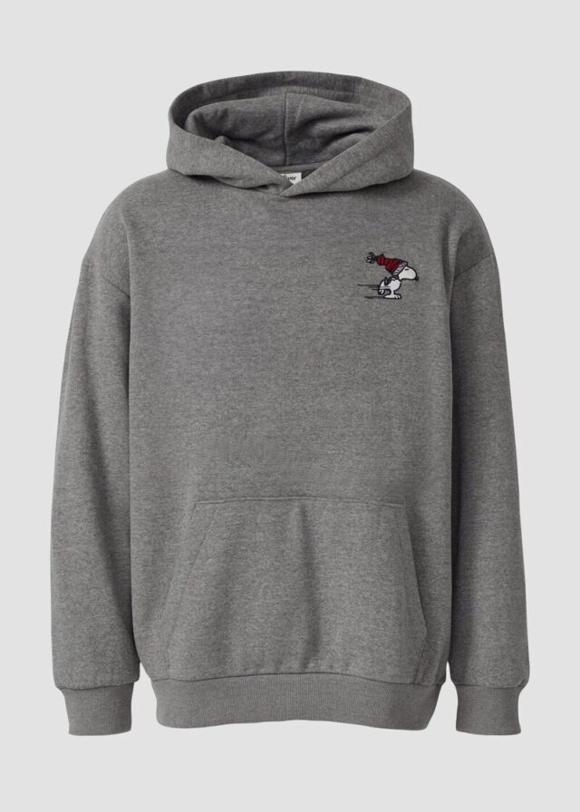 Kapuzen-Sweatshirt im Relaxed Fit mit Peanuts®-Artwork