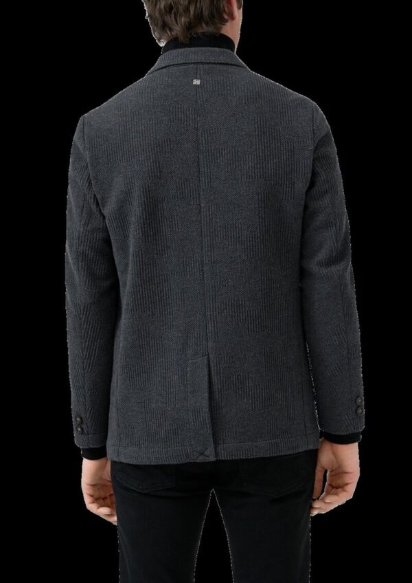 Stricksakko mit Reverskragen