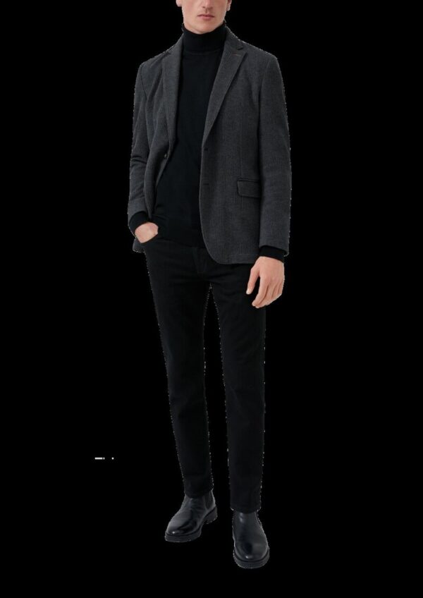 Stricksakko mit Reverskragen