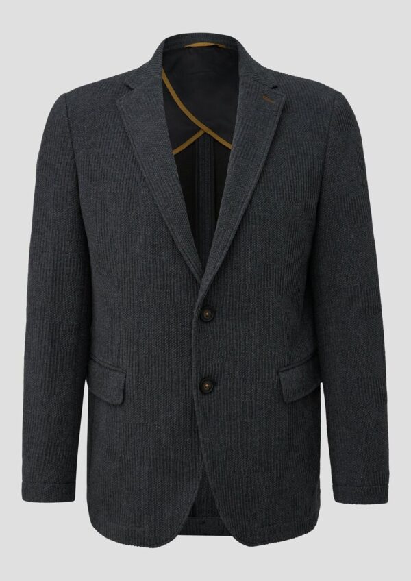 Stricksakko mit Reverskragen