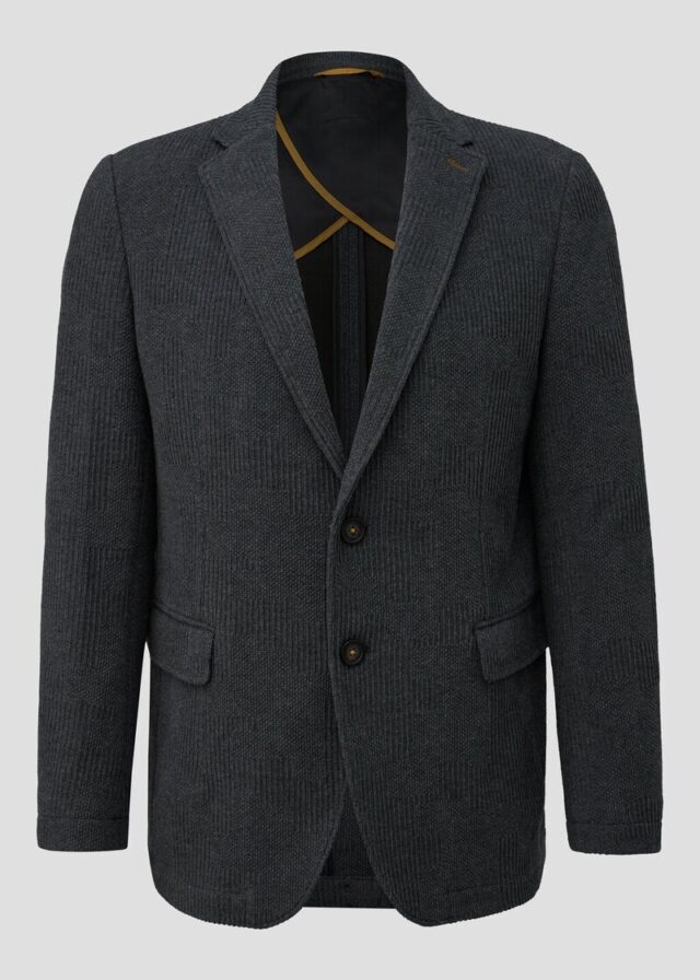 Stricksakko mit Reverskragen