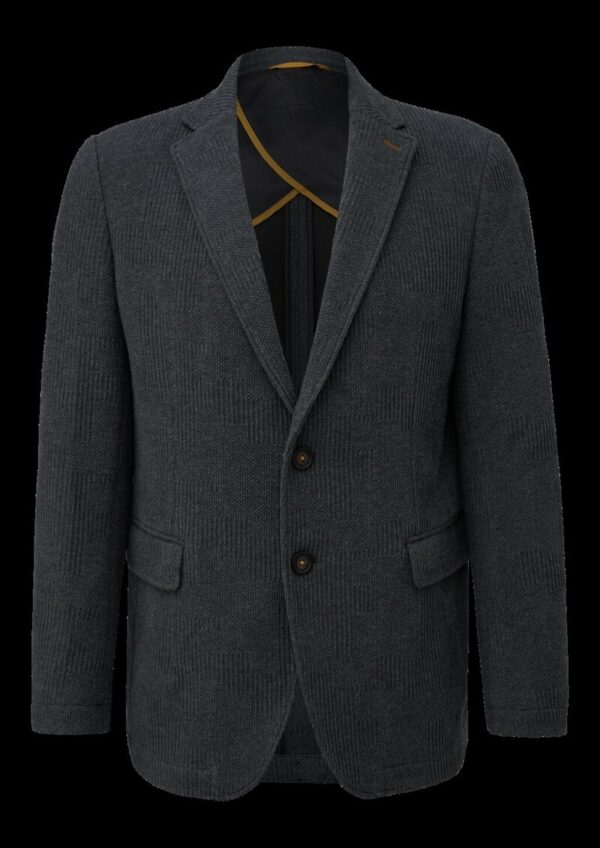 Stricksakko mit Reverskragen