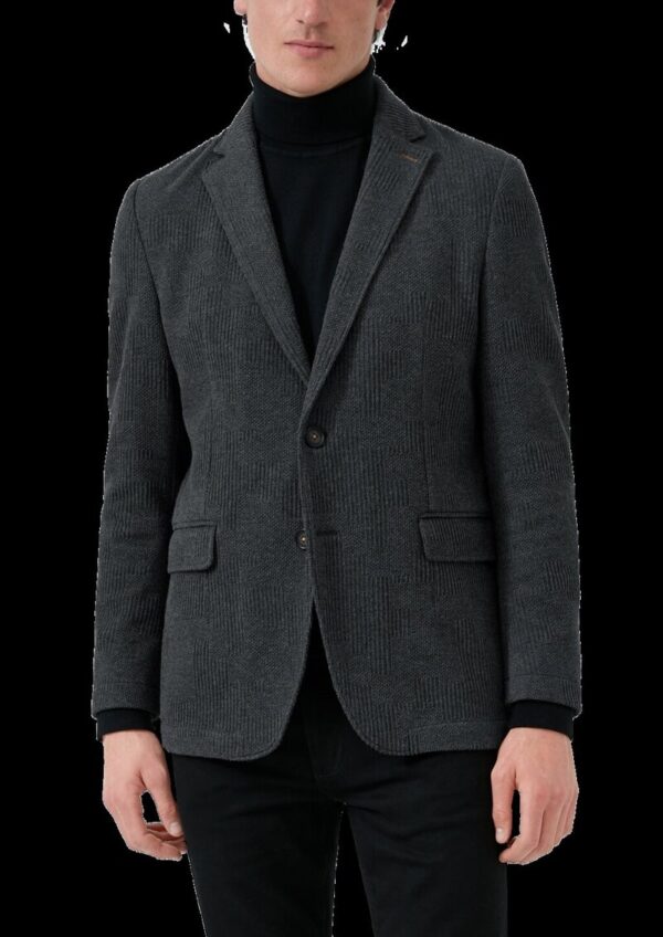 Stricksakko mit Reverskragen