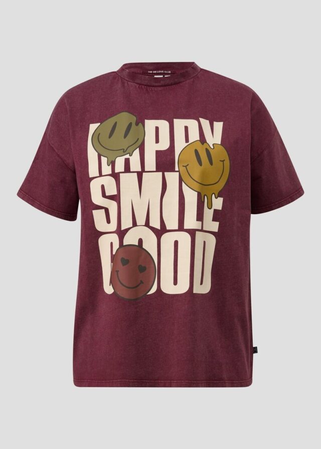 Gewaschenes Printshirt