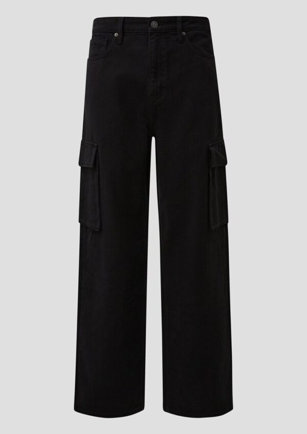 Cargo Denim / Loose Fit / Mid Rise / Straight Leg