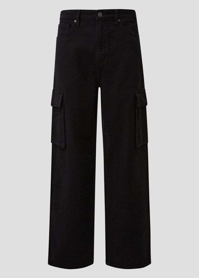 Cargo Denim / Loose Fit / Mid Rise / Straight Leg