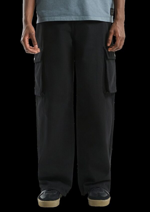 Cargo Denim / Loose Fit / Mid Rise / Straight Leg