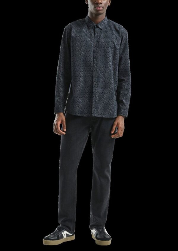 Regular Fit: Hemd mit Alloverprint