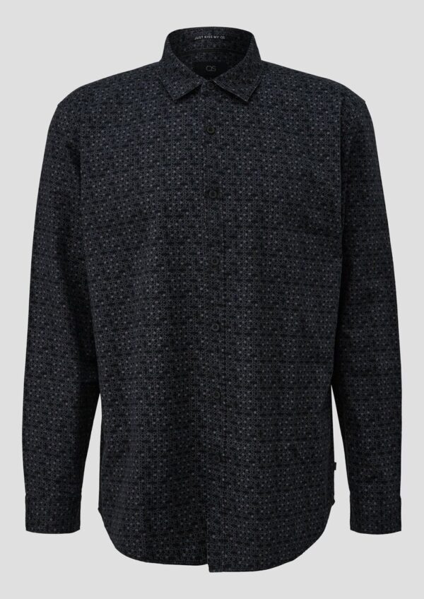 Regular Fit: Hemd mit Alloverprint