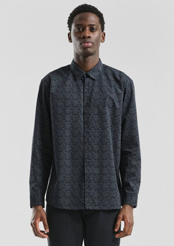 Regular Fit: Hemd mit Alloverprint