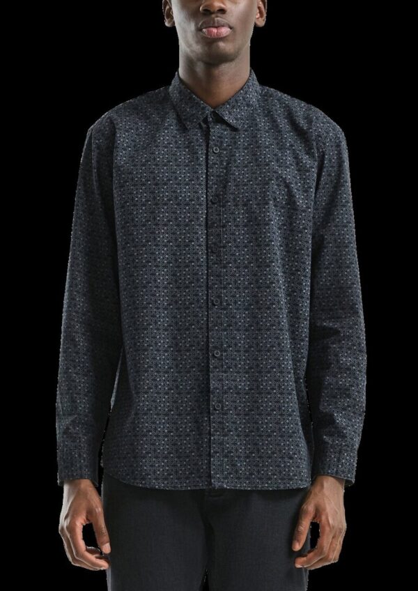 Regular Fit: Hemd mit Alloverprint