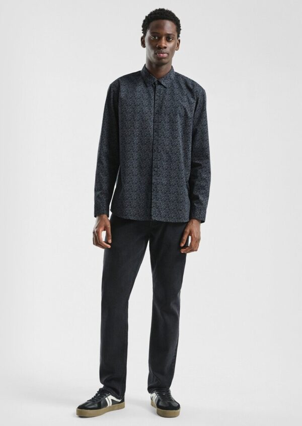 Regular Fit: Hemd mit Alloverprint