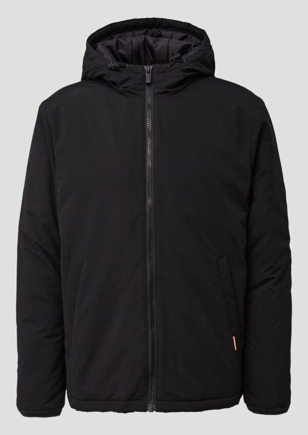 Kurze Outdoor-Jacke mit Steppfutter