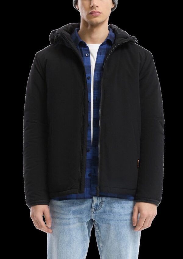 Kurze Outdoor-Jacke mit Steppfutter