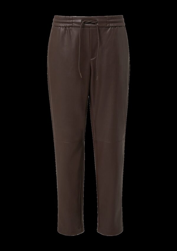 Weiche 7/8-Hose aus Kunstleder