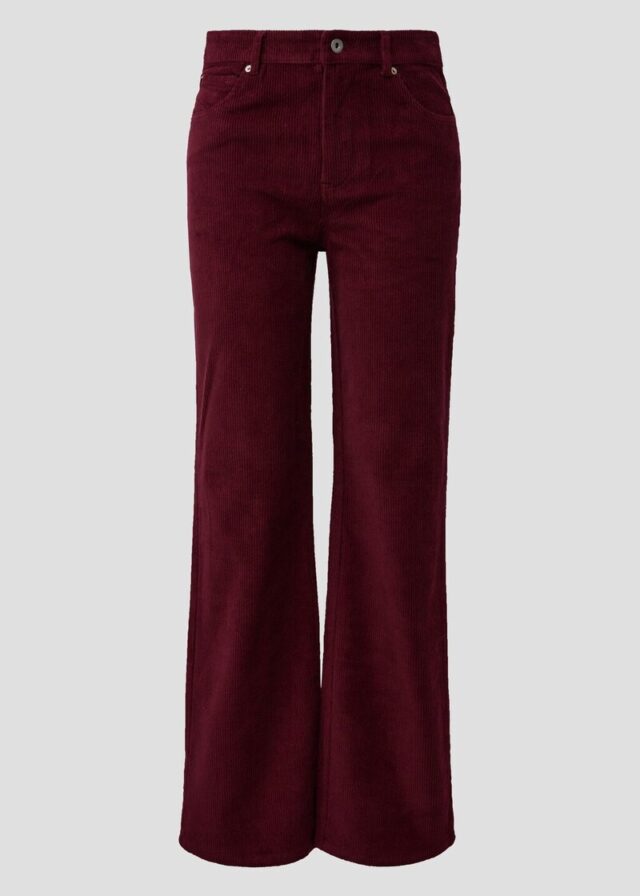 Cordhose mit weitem Bein