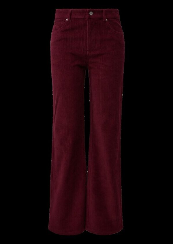 Cordhose mit weitem Bein