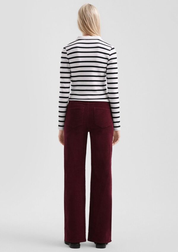 Cordhose mit weitem Bein