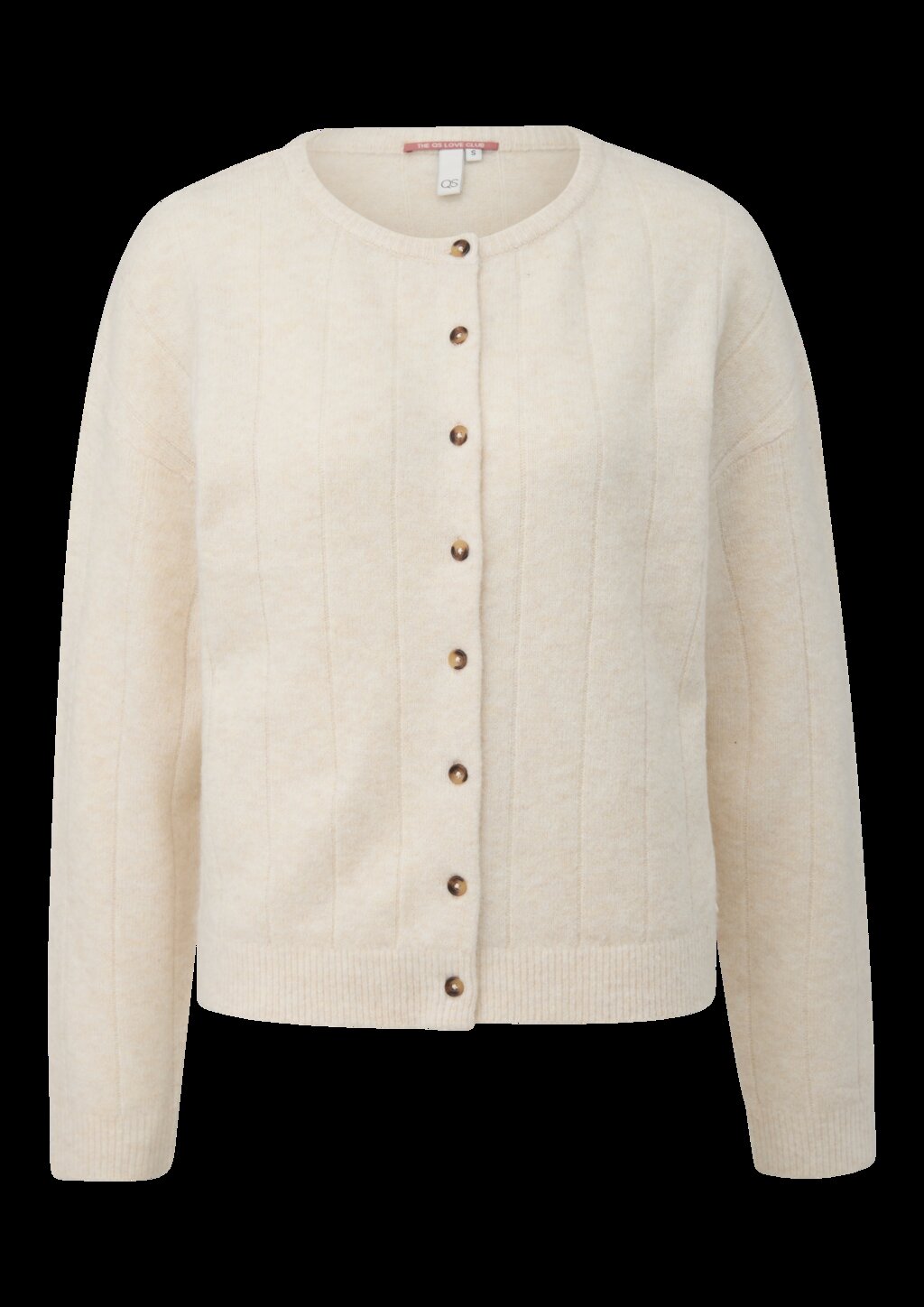 Weicher Cardigan mit überschnittenen Schultern