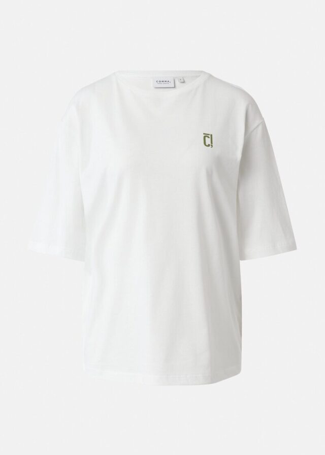 Oversized T-Shirt mit Front- und Backprint