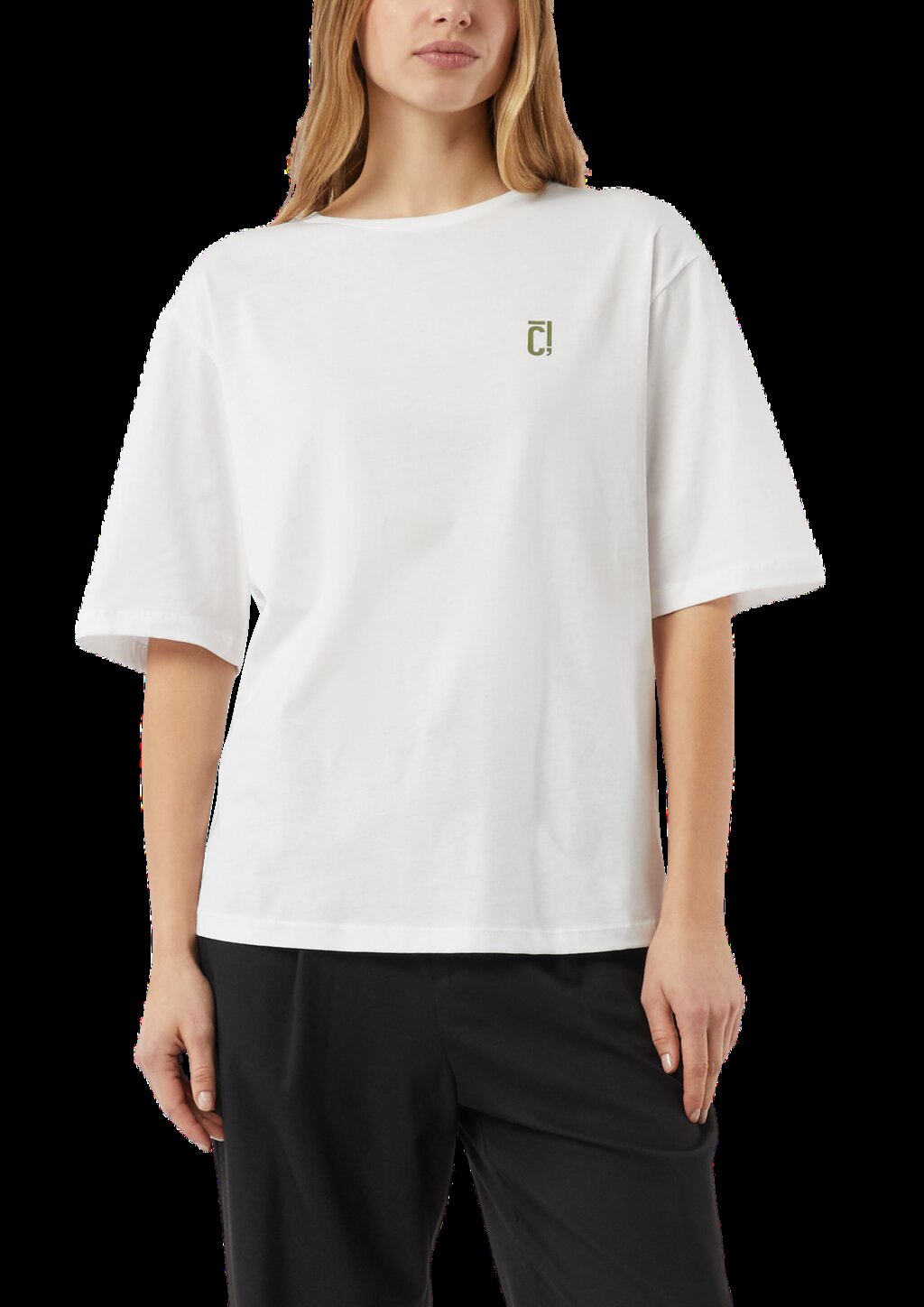 Oversized T-Shirt mit Front- und Backprint