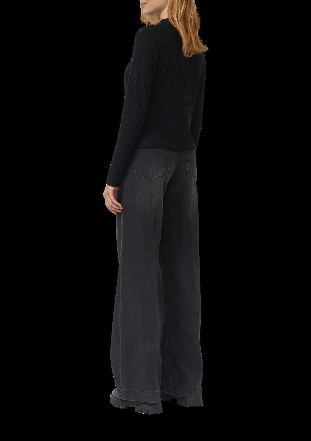 Weiches Longsleeve mit Stehkragen