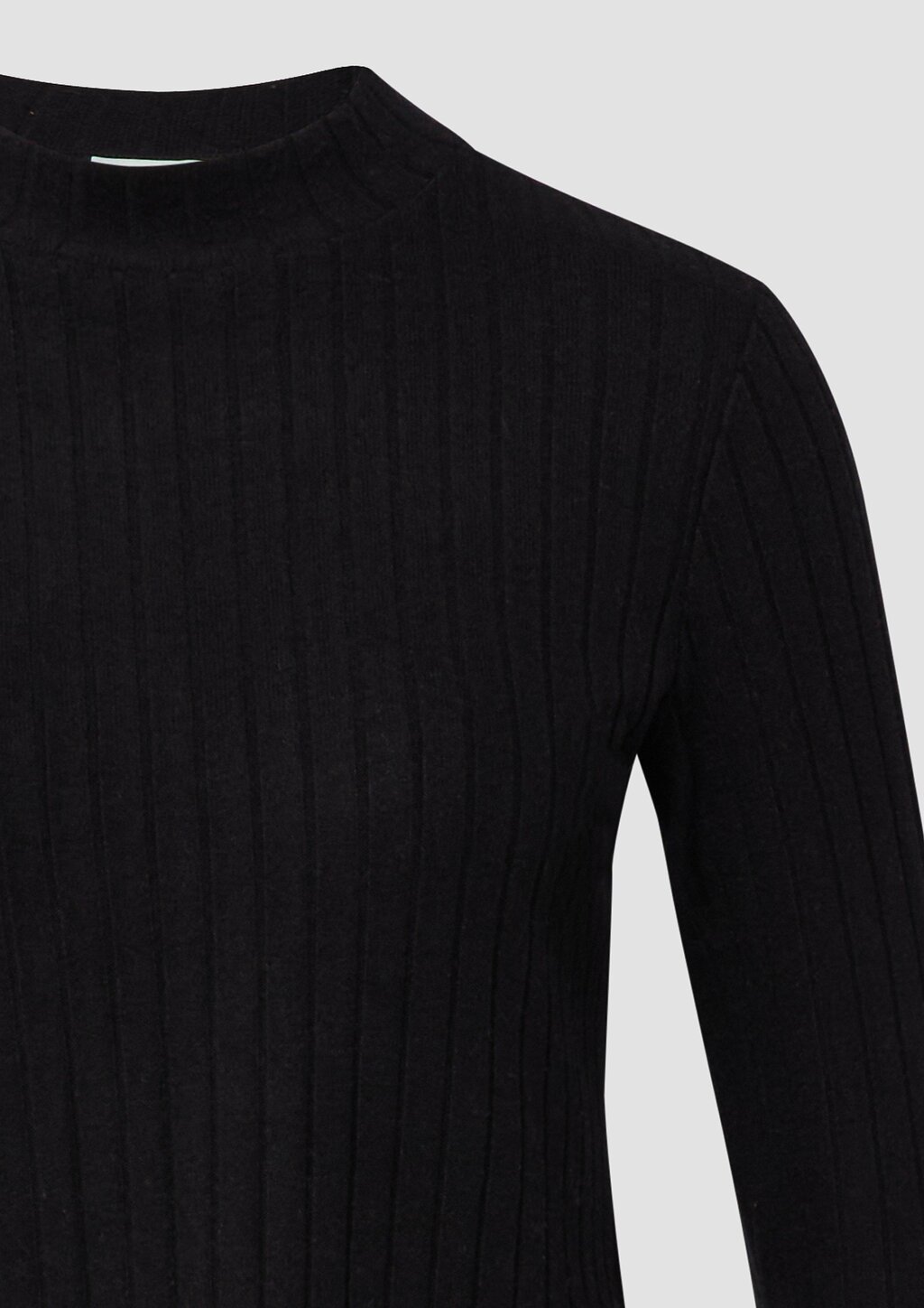 Weiches Longsleeve mit Stehkragen