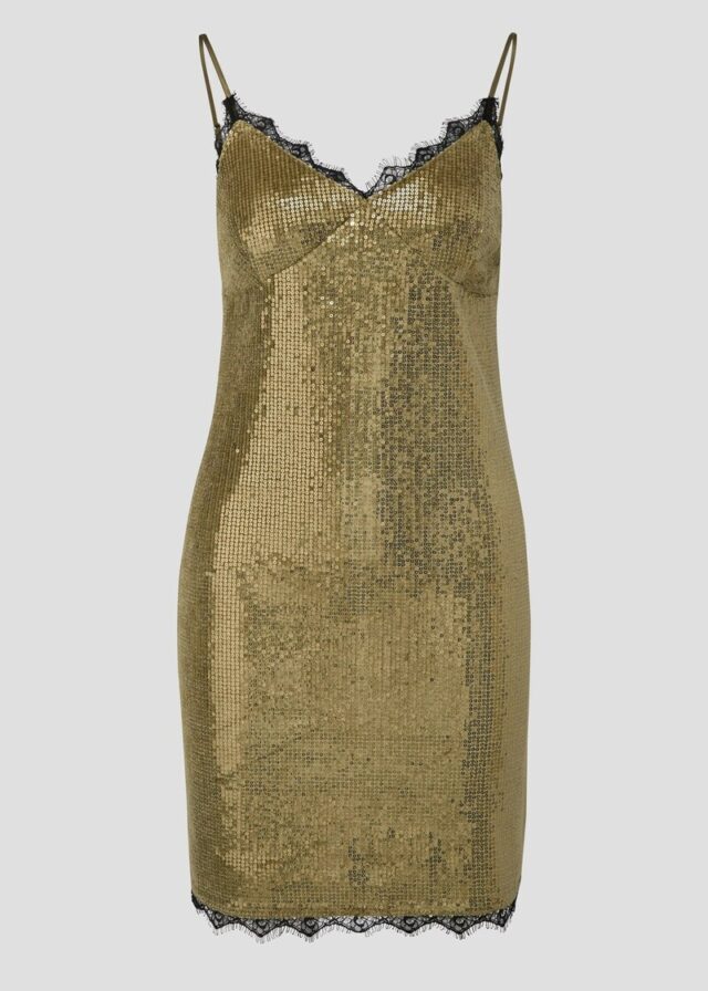 QS x Vanessa Mai | Paillettenkleid