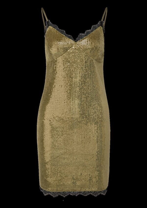 QS x Vanessa Mai | Paillettenkleid