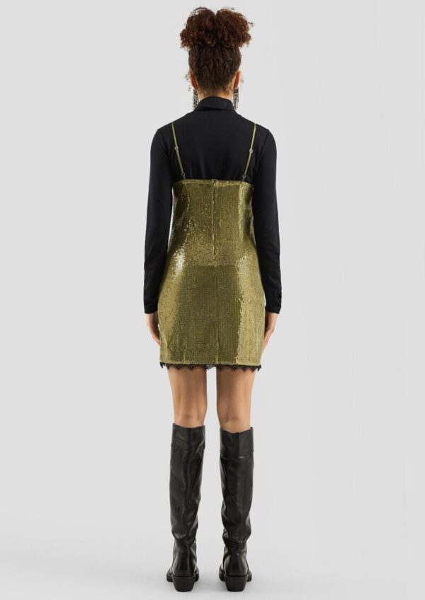 QS x Vanessa Mai | Paillettenkleid