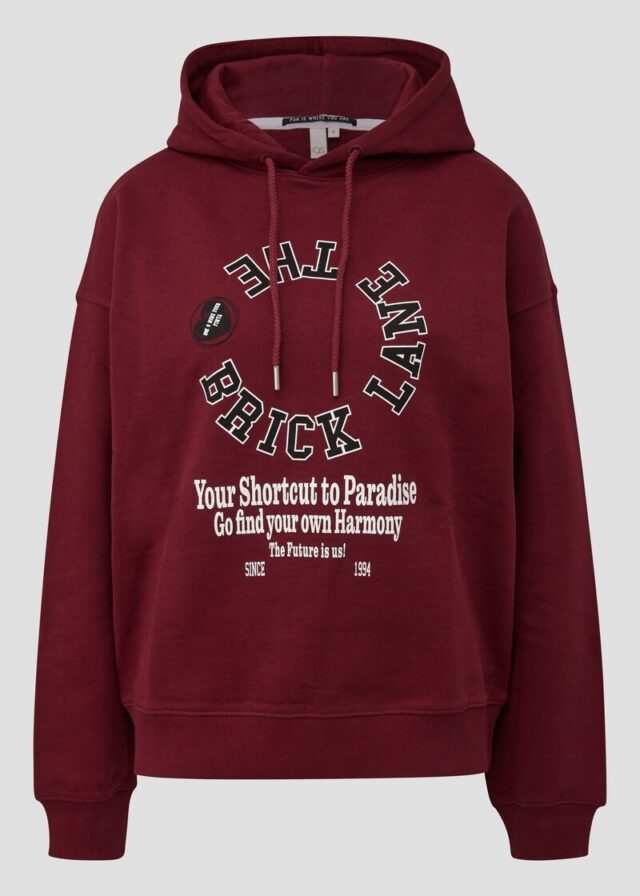 Oversize Hoodie mit Fronprint