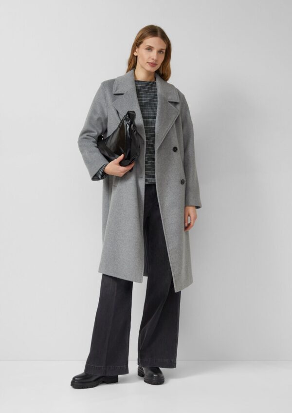 Strukturiertes Longsleeeve mit Jacquard-Muster