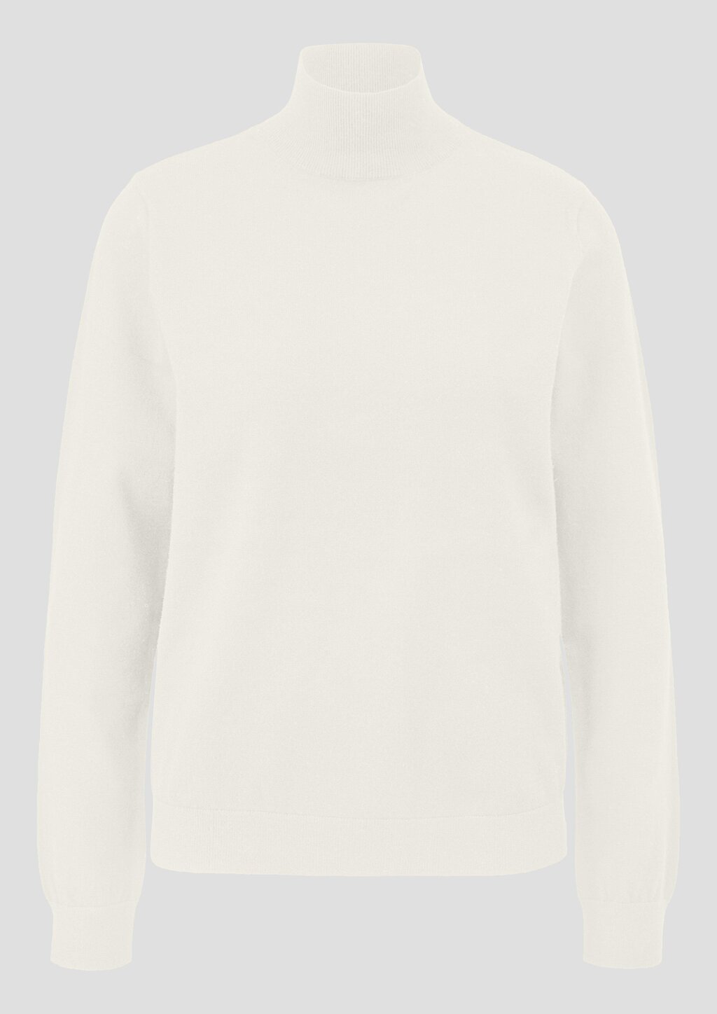 Pullover mit Stehkragen aus Viskosemix