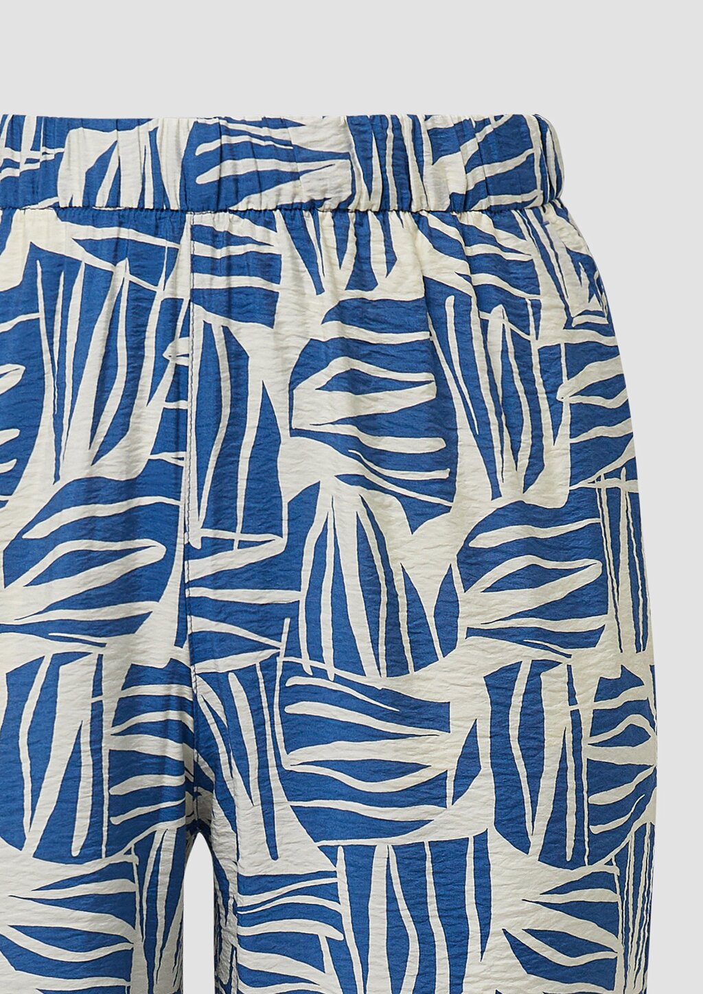 Culotte aus Viskosemix mit All-over-Print