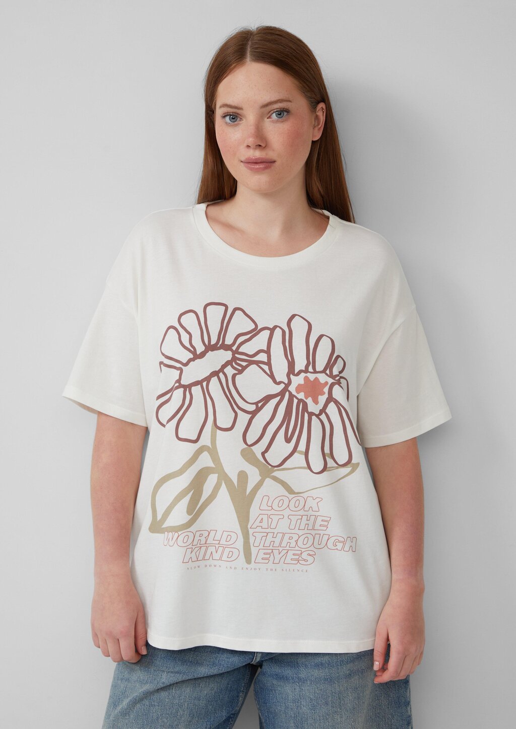 T-Shirt mit Frontprint