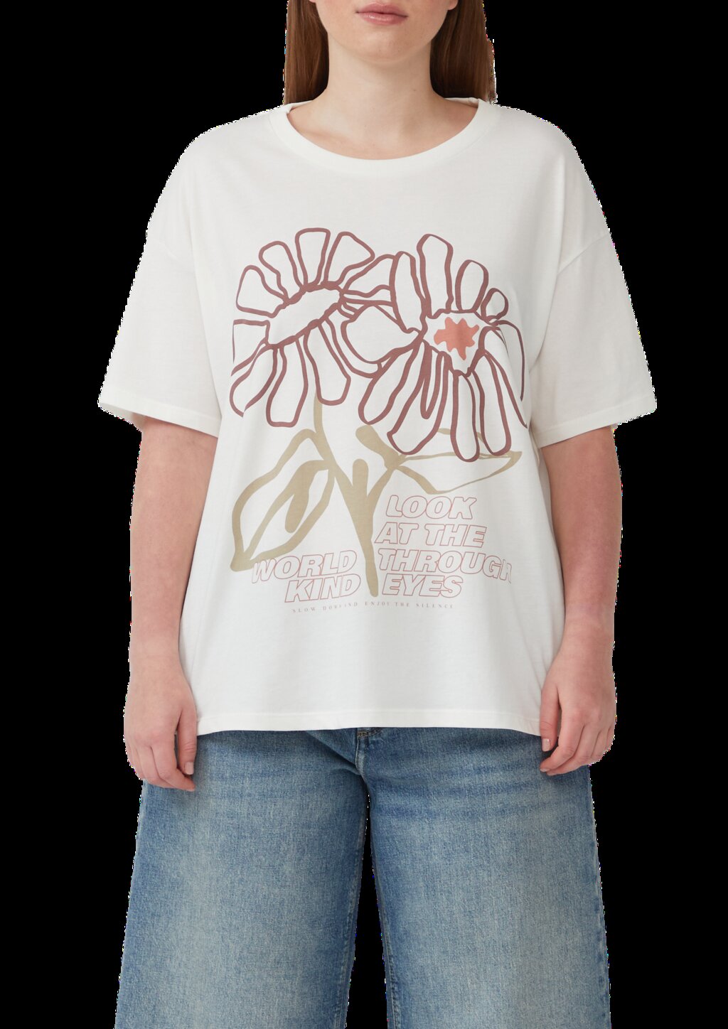 T-Shirt mit Frontprint