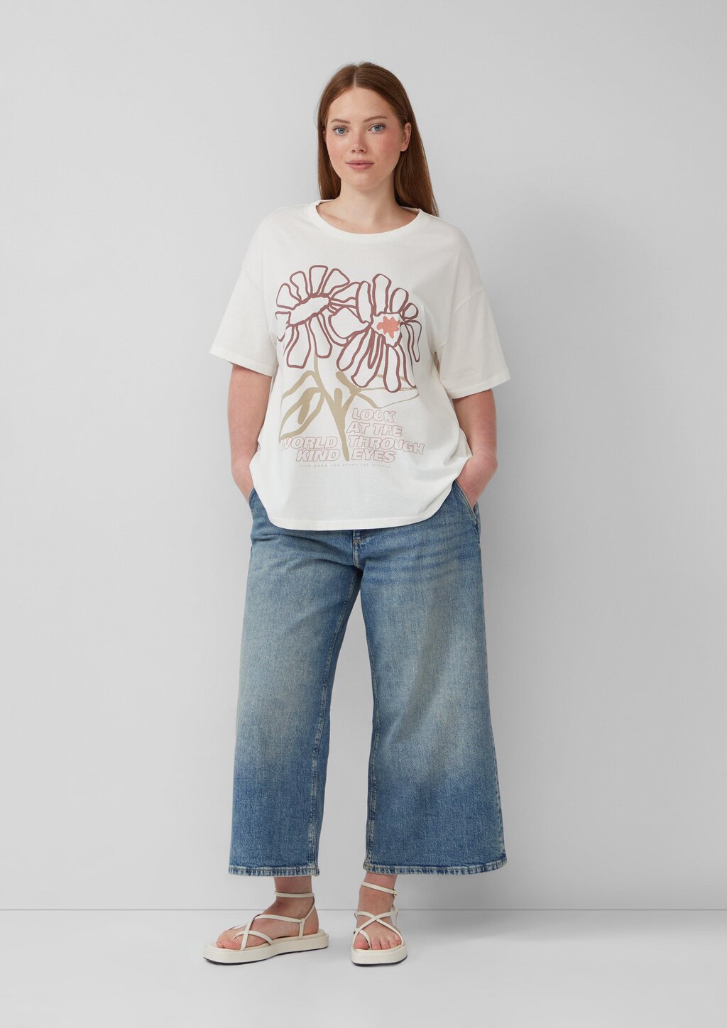 T-Shirt mit Frontprint